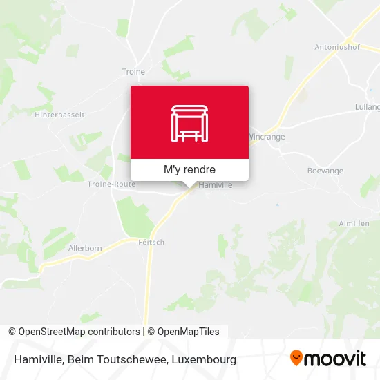 Hamiville, Beim Toutschewee plan