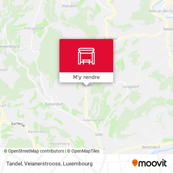 Tandel, Veianerstrooss plan