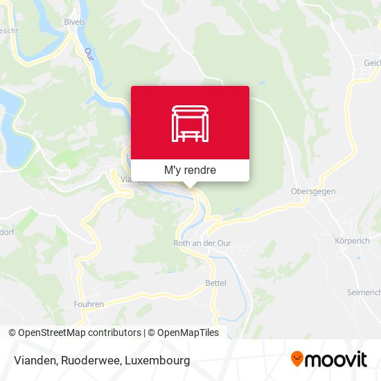 Vianden, Ruoderwee plan