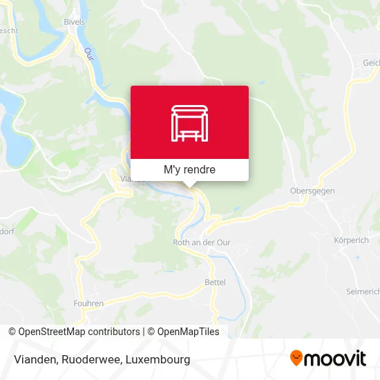 Vianden, Ruoderwee plan