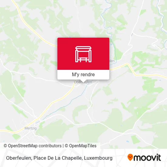 Oberfeulen, Place De La Chapelle plan