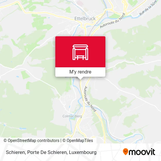Schieren, Porte De Schieren plan