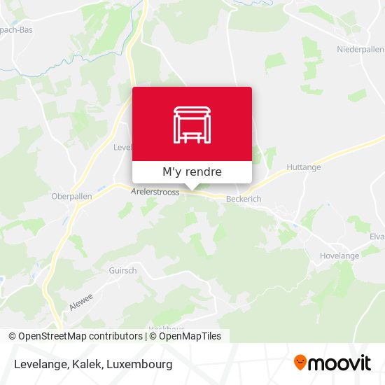 Levelange, Kalek plan