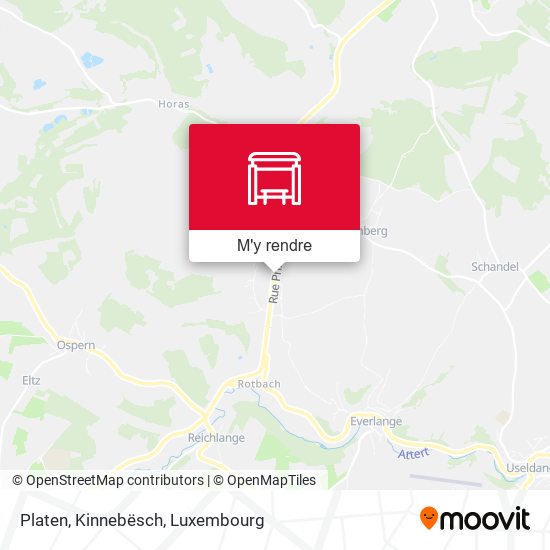 Platen, Kinnebësch plan