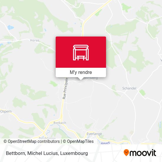 Bettborn, Michel Lucius plan