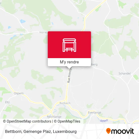 Bettborn, Gemenge Plaz plan