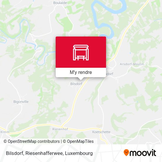 Bilsdorf, Riesenhafferwee plan