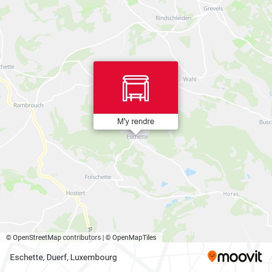 Eschette, Duerf plan