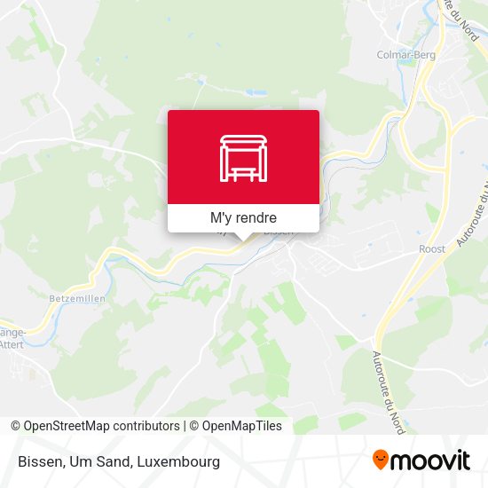 Bissen, Um Sand plan