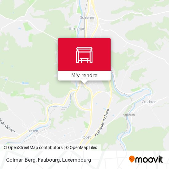Colmar-Berg, Faubourg plan
