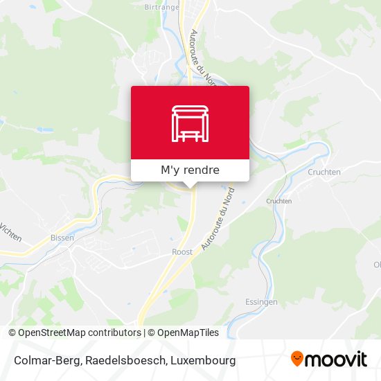 Colmar-Berg, Raedelsboesch plan