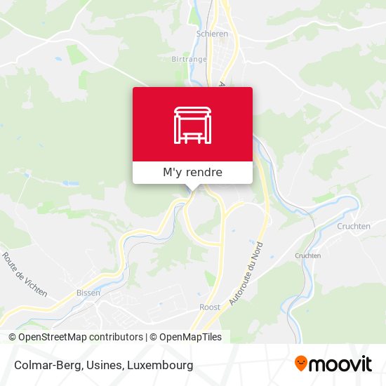 Colmar-Berg, Usines plan