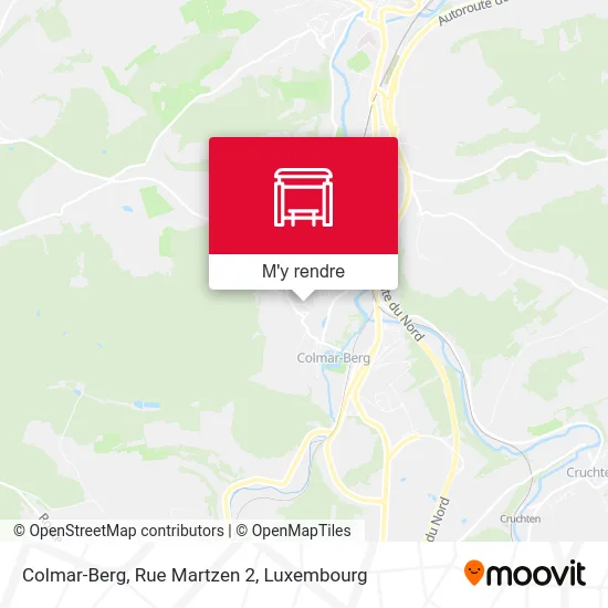 Colmar-Berg, Rue Martzen 2 plan