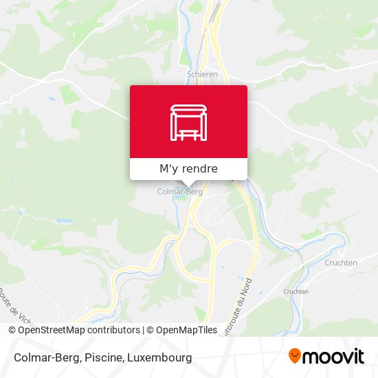 Colmar-Berg, Piscine plan