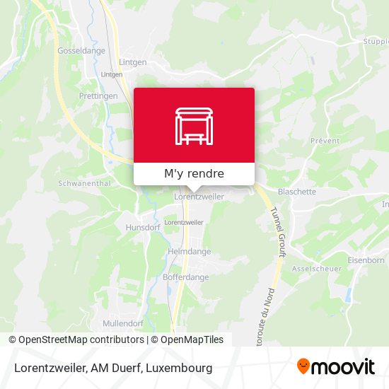 Lorentzweiler, AM Duerf plan