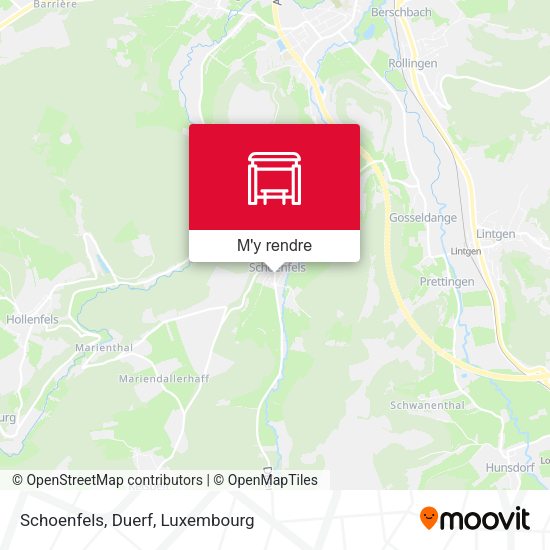 Schoenfels, Duerf plan