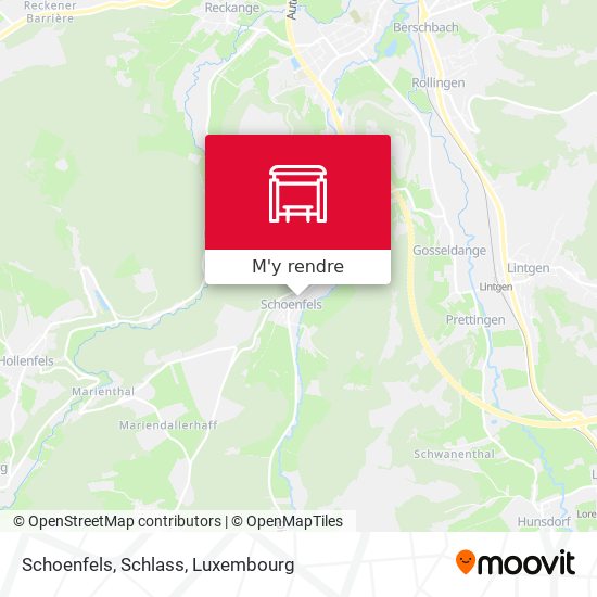 Schoenfels, Schlass plan