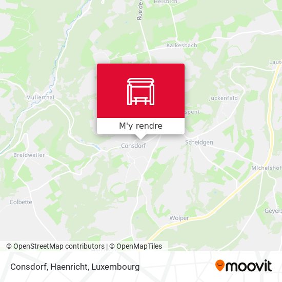 Consdorf, Haenricht plan