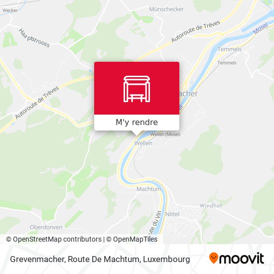 Grevenmacher, Route De Machtum plan