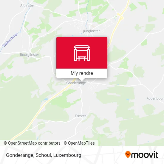 Gonderange, Schoul plan