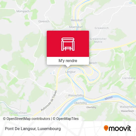 Pont De Langsur plan