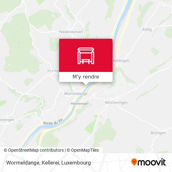 Wormeldange, Kellerei plan