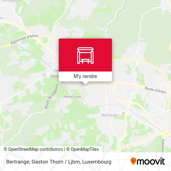 Bertrange, Gaston Thorn / Ljbm plan