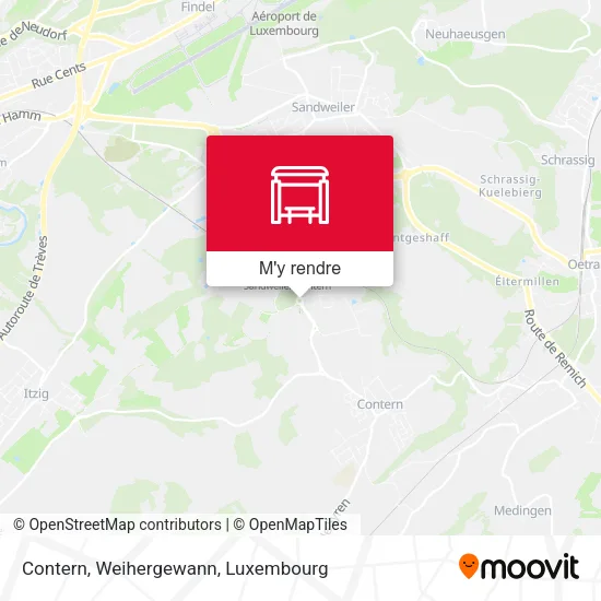 Contern, Weihergewann plan