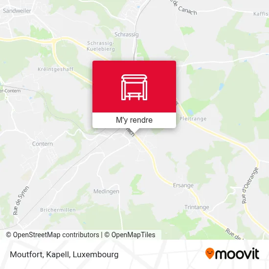 Moutfort, Kapell plan