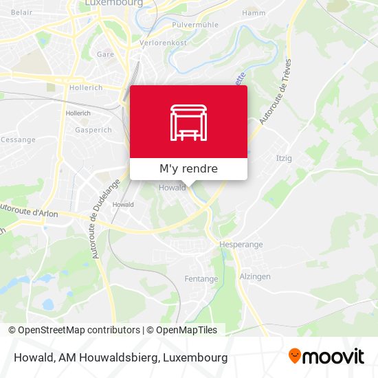 Howald, AM Houwaldsbierg plan