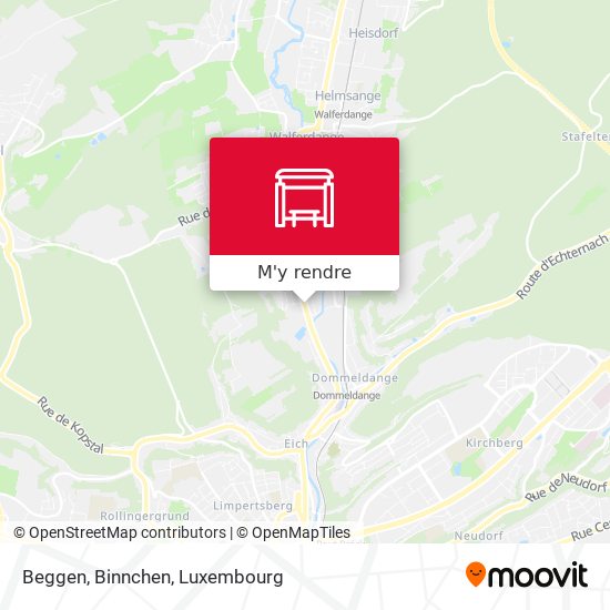 Beggen, Binnchen plan