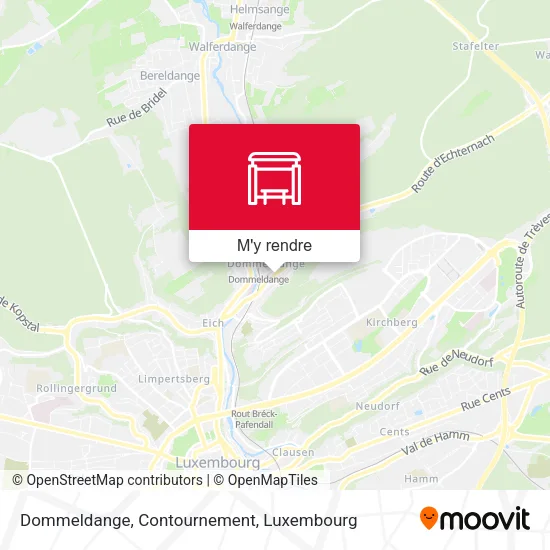 Dommeldange, Contournement plan