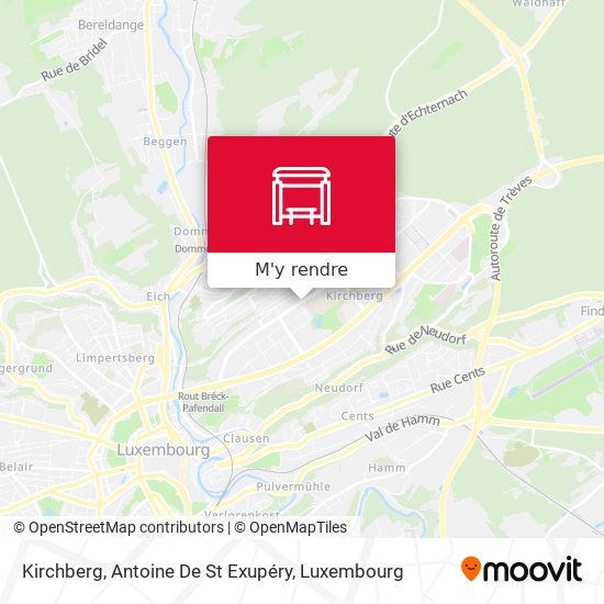 Kirchberg, Antoine De St Exupéry plan