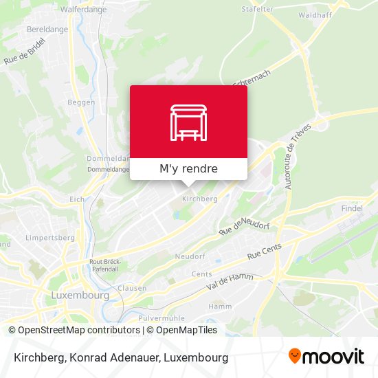 Kirchberg, Konrad Adenauer plan