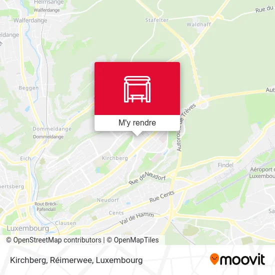 Kirchberg, Réimerwee plan