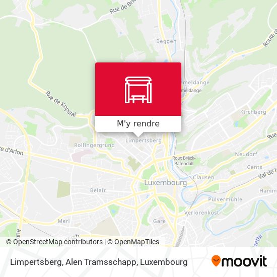 Limpertsberg, Alen Tramsschapp plan