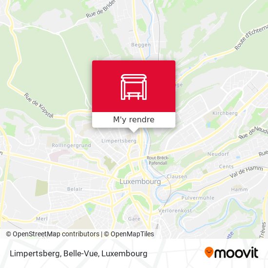 Limpertsberg, Belle-Vue plan
