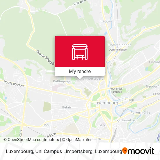 Luxembourg, Uni Campus Limpertsberg plan