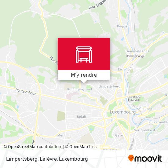 Limpertsberg, Lefèvre plan