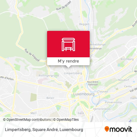 Limpertsberg, Square André plan
