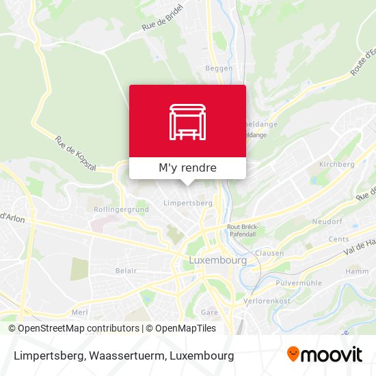 Limpertsberg, Waassertuerm plan