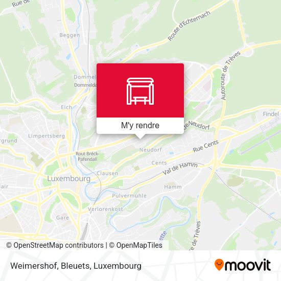 Weimershof, Bleuets plan