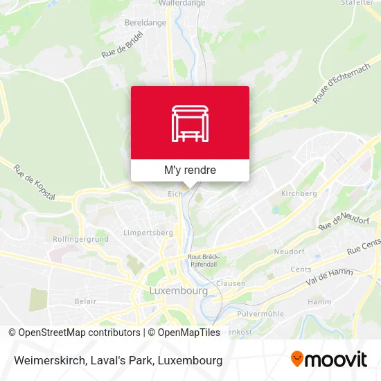 Weimerskirch, Laval's Park plan