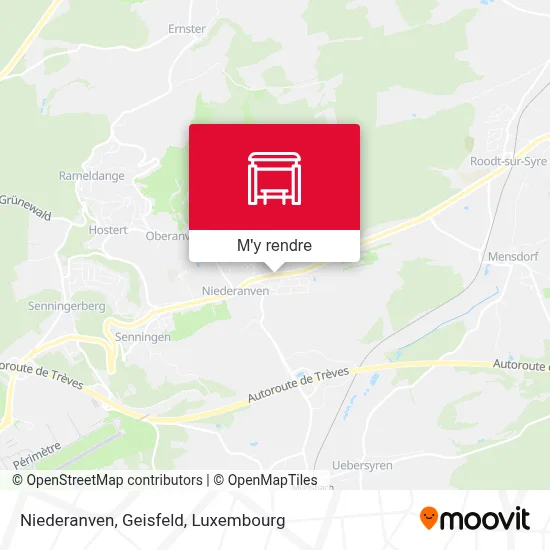 Niederanven, Geisfeld plan