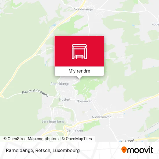 Rameldange, Rëtsch plan