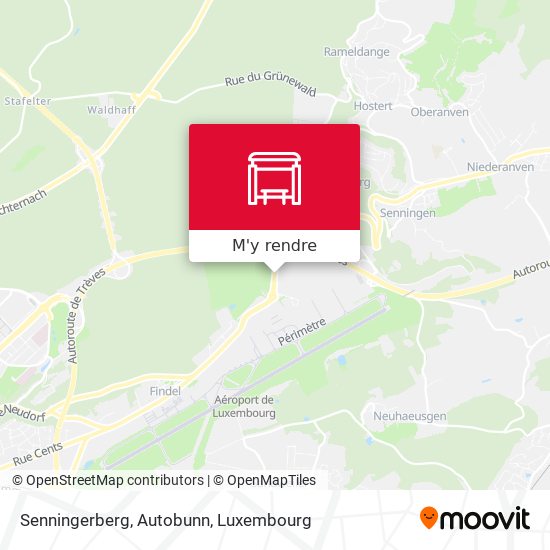 Senningerberg, Autobunn plan