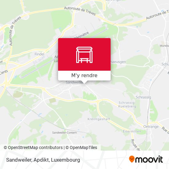 Sandweiler, Apdikt plan