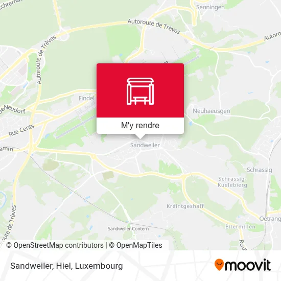 Sandweiler, Hiel plan