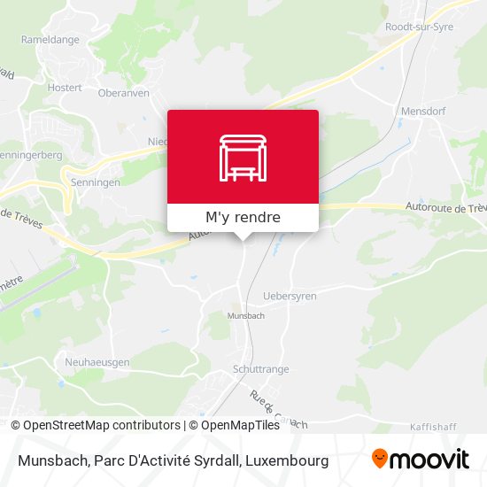 Munsbach, Parc D'Activité Syrdall plan