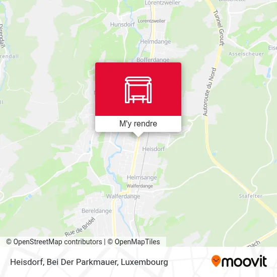 Heisdorf, Bei Der Parkmauer plan